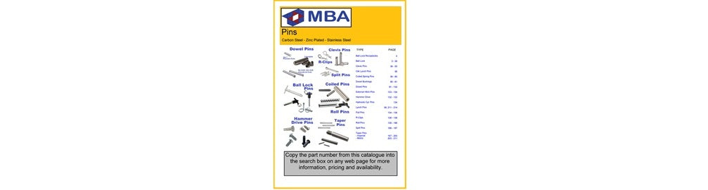 Free Pins Catalogue