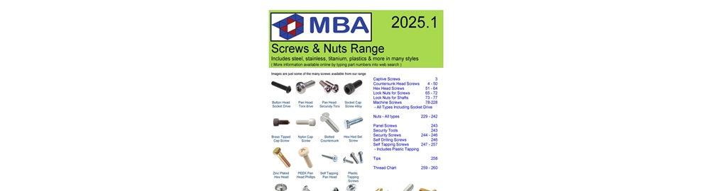 Free Screws Catalogue