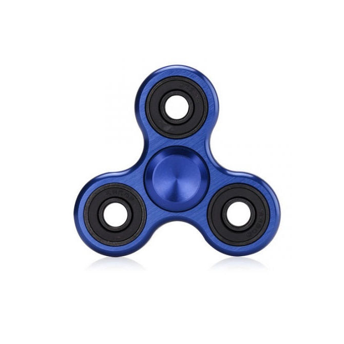 1227906 | FIDGET-SPINNER-AL-BU --- Promotional Items - Fidget Spinner - Blue Aluminium Body - Free running - Aluminium Body Game