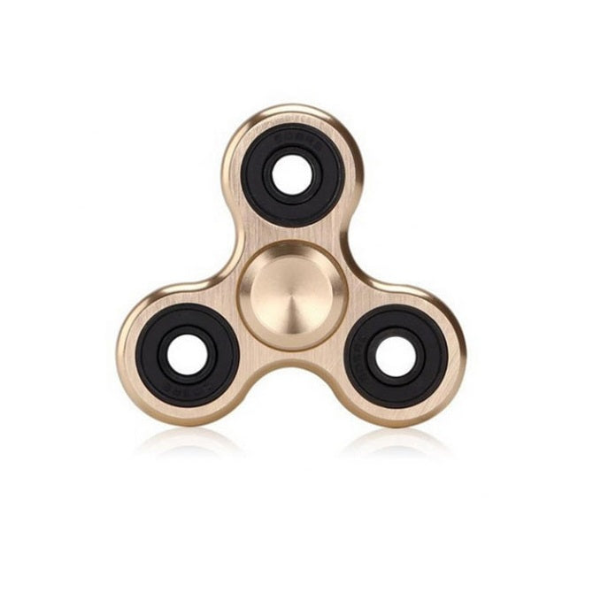 Promotional Items -  Fidget Spinner - Gold Aluminium Body - Free running - Aluminium Body
