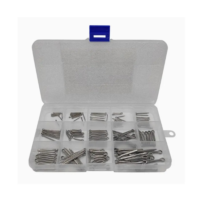 All Assortment Kits - Selection Split Pins 150 - 304 Grade Stainless Steel Imperial Cotter Pins - Stainless Steel 304 Similar to A2, 18-8 HRB80
