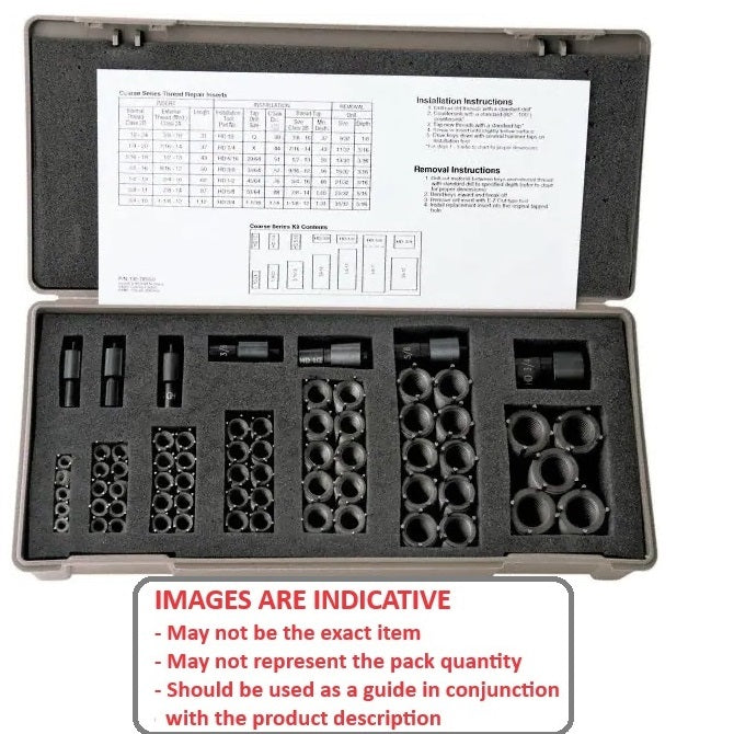1035796 | AST-KLI-METRIC --- Assortments Thread Repair - Metric - M5x0.8 - Qty 8 - Keylocking