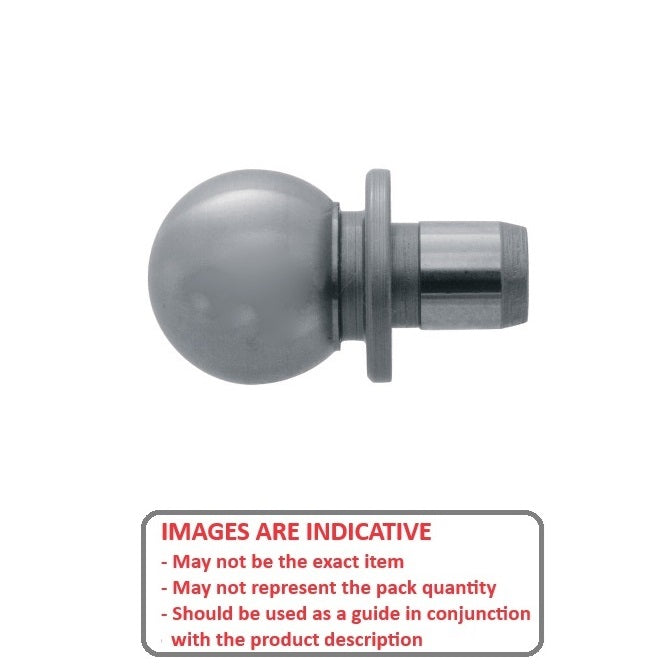 1095908 | BLTO-01200-CS-C1-T --- Tooling Balls - 12x6x22 mm One Piece - Carbon Steel