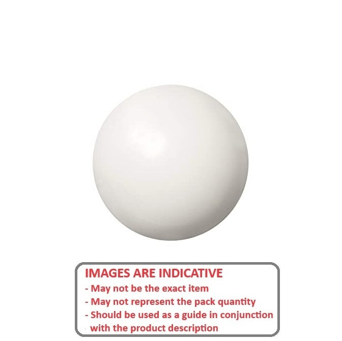 1087635 | BL-00953-AC (5 Pcs) --- Plastic Balls - 9.53 mm Acetal - Grade 2 Ball