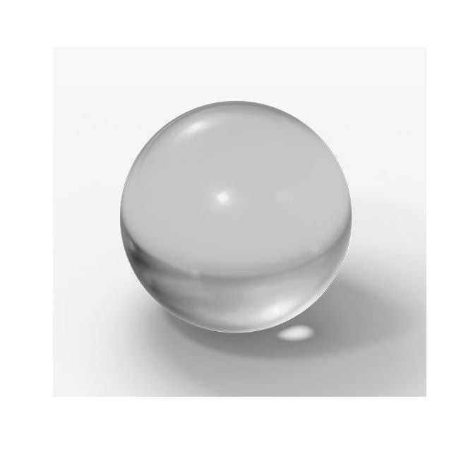 1002879 | BL-00100-FS-G25 (PK-5) --- Glass Balls - 1 mm Fused Silica - AFBMA Grade 25 Ball