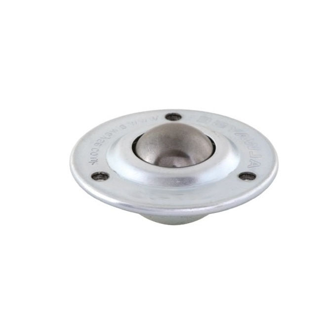 1107045 | BTU0012-010-F-C --- Flange Mount Ball Transfer Units - 15 kg - 10.2x22.2 mm Standard - Carbon Steel
