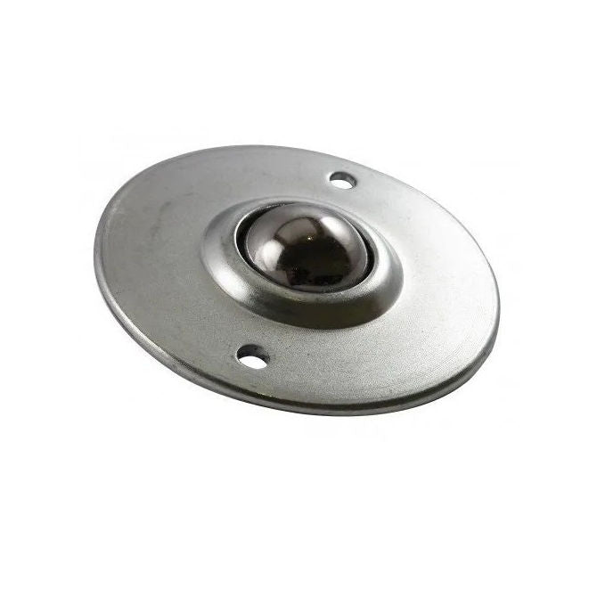 1162812 | BTU0060-010-F-SS-SL --- Flange Mount Ball Transfer Units - 54 kg - 12x46.5 mm Standard - Stainless Steel AISI 420C Rc 46-52