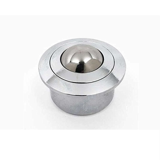 1191116 | BTU0120-010-F-SS-HD --- Flange Mount Ball Transfer Units - 120 kg - 9.8x36 mm Heavy Duty - Stainless Steel AISI 420C and 303 Grades