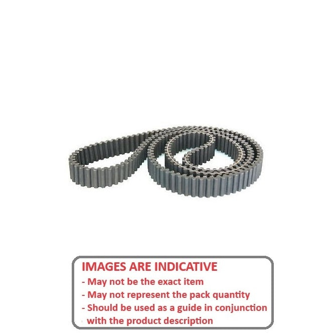 1216268 | BD-080G-0410-0200-NFB --- Timing 8.000mm Pitch Belts - 410 tooth - 3280 mm - 20 - Nylon Covered Neoprene Rubber with Fibreglass GT2 or Carbon Fibre GT3 Cords Belt
