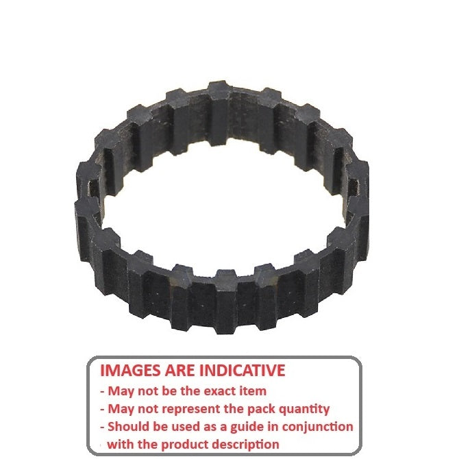 1140873 | BD-XL-0030-0095-NFB --- Inch Timing Belts - 30 tooth - 152.4x9.5 mm 5.080mm Pitch XL - Nylon Covered Neoprene with Fibreglass Cords Belt