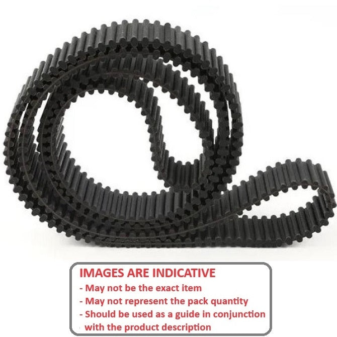 1205192 | BD-050H-0195-0250-NFB --- Timing 5mm Pitch Belts - 195 tooth - 975 mm - 25 HTD - Nylon Covered Neoprene Rubber with Fibreglass Belt