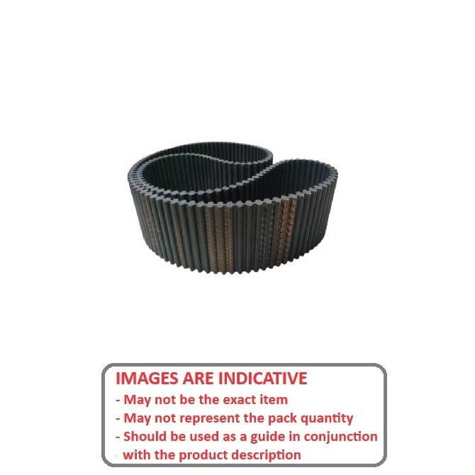 1186114 | BD-050H-0100-0150-NFB --- Timing 5mm Pitch Belts - 100 tooth - 500x15 mm HTD - Nylon Covered Neoprene with Fibreglass Cords Belt