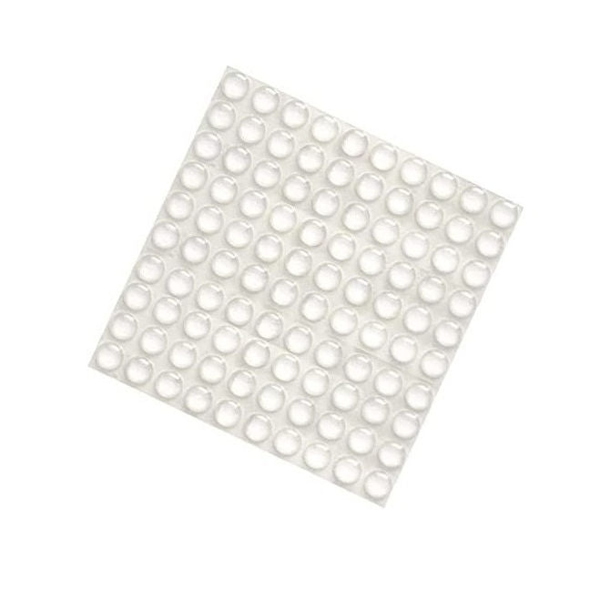 1225406 | RSB-25RS (Sheet) --- Polyurethane Self Adhesive Bumpers - Type Cylindrical 12.7x6.35 mm - Polyurethane Bumper