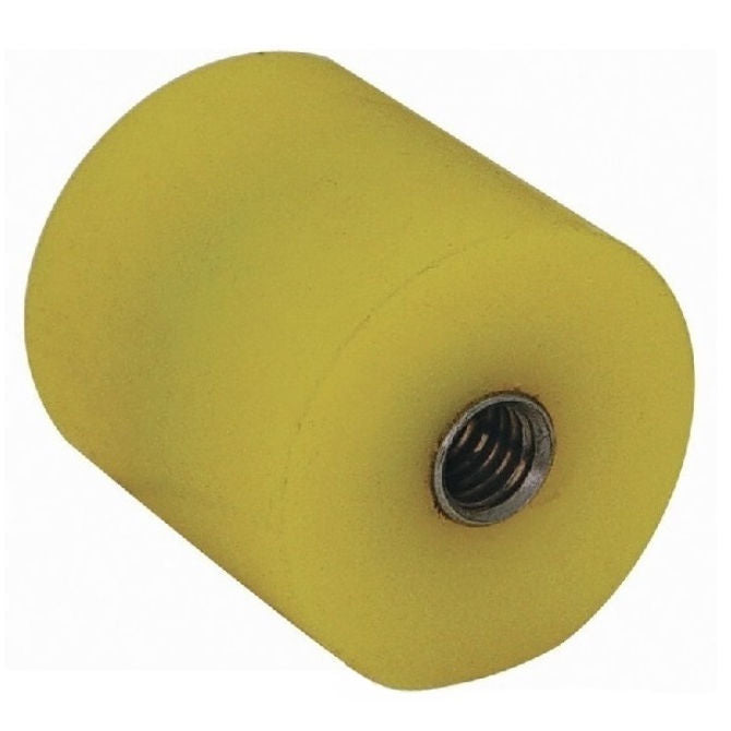 1142017 | AU-411RS (5 Pcs) --- Cylindrical Female Thread Bumpers - 31.75x25.4 mm - 1/4-20 UNC - 6.35mm - - Polyurethane Bumper