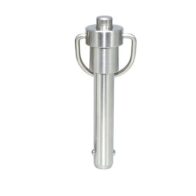 1088095 | BLP-095-0445-MHR-S4 (8 Pcs) --- Ball Lock Pins - 9.53x44.45 mm - 304 Stainless Steel Marine Style Pin