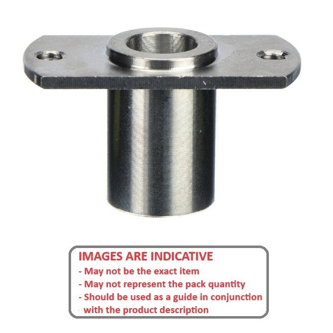 1069738 | BLP-064-B-REC-S3 --- Ball Lock Flanged Receptacles Pins - 6.35 mm B 16.51 mm - Steel Pin