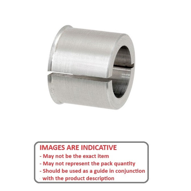 1089126 | RB-100-064-F-081-A (3 Pcs) --- Bore Reducers - 10x6.35x8.1 mm - Aluminium Alloy Reducer
