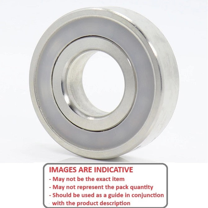 1093404 | S316-6000-2PE --- Single Row Ball Bearings - 10x26x8 mm - Stainless Steel 316 (Similar to A4, 18-10)
