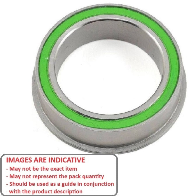 1044400 | FMR63A-2RG-ECO (10 Pcs) --- Single Row Ball Bearings - 3x6x2.5 mm Flanged - Chrome Steel SAE 52100 Bearing