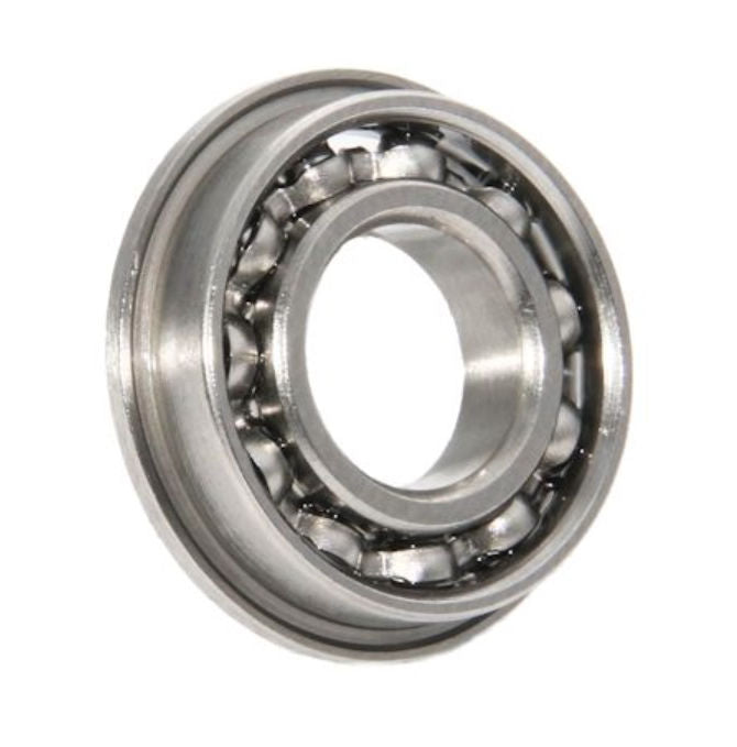 1052938 | SFR144-ECO (Pack of 10) --- Single Row Ball Bearings - 3.175x6.35x2.381 mm Flanged - Stainless Steel AISI 440C Bearing