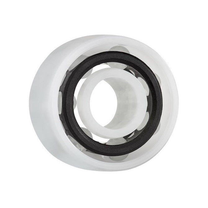Plastic Bearings - 17x40x17.46 mm - Acetal with Glass Balls
