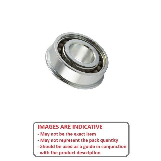1047664 | SR144A-D107-CSN-ZS-TO --- Dental Applications Bearings - 3.175 6.350 / 5.979 2.779 mm - Stainless Steel AISI 440C - High Speed Torlon Retainer - Ceramic Si3N4 Balls Bearing