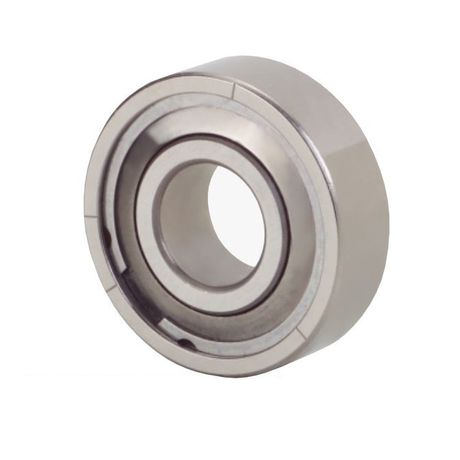 Single Row Ball Bearings - 3x10x4 mm - Stainless Steel AISI 440C - Ribbon Retainer Low Torque