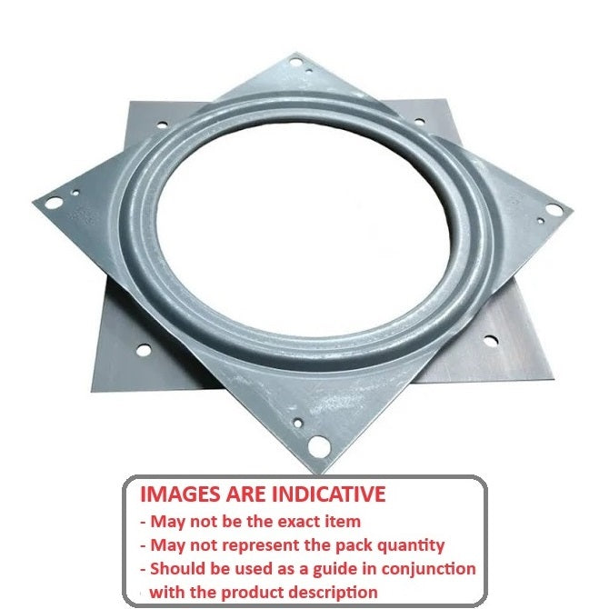 1174915 | LSB-075 (100 Pcs) --- Lazy Susan Bearings - 75x8 mm - 90 kg - Steel