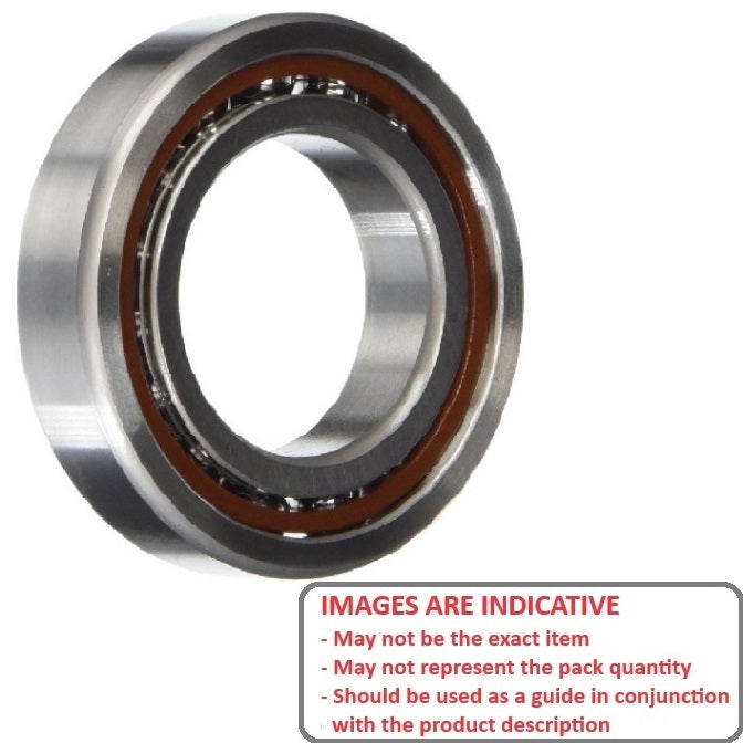 1081019 | 608-CSN-T9H-ECO --- Single Row Ball Bearings - 8x22x7 mm Unflanged - Chrome Steel SAE 52100 - High Speed Polyamide Cage - Ceramic Si3N4 Balls
