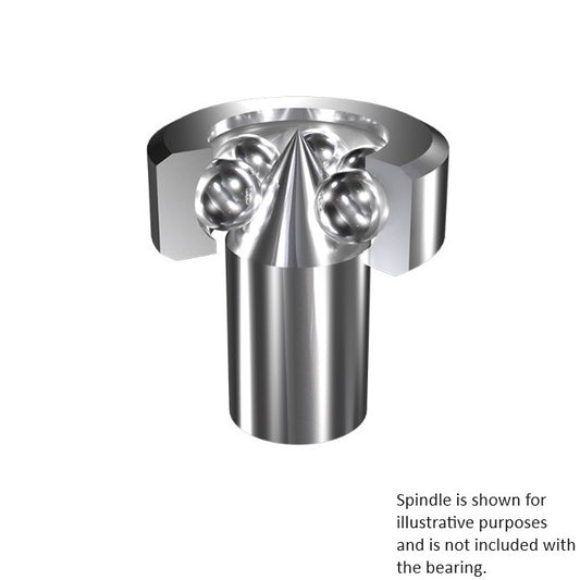 Pivot Bearings - 3.13x9x4 mm / 0.2 mm - Chrome Steel