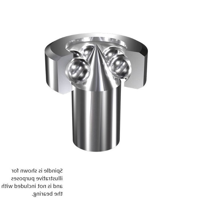 1038109 | BCF6 (100 Pcs) --- Pivot Bearings - 1.6x6x2.5 mm / 0.15 mm Without Inner Ring - Chrome Steel Bearing
