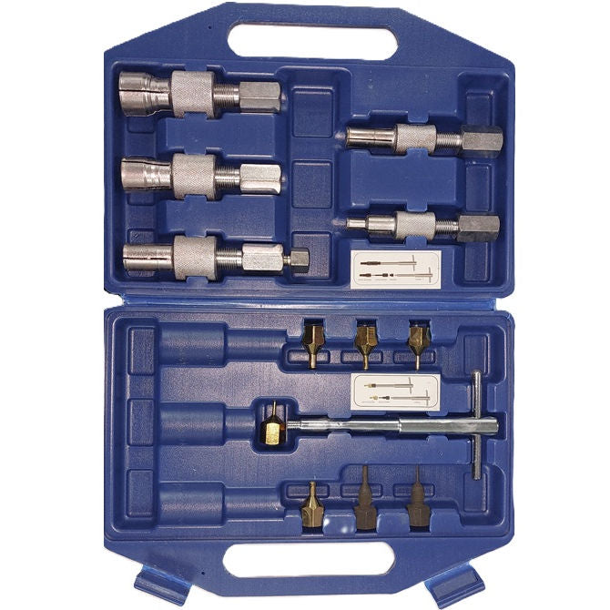 1228228 | Puller-Bearing-Set --- General Tools - Puller Kit For Removing Bearings 3mm to 32mm Outside Diameter - Comes in a convenient travel case - Steel in Plastic Box Puller Set