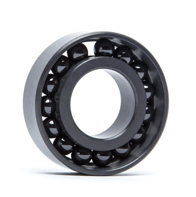 1109218 | CSN-6202-FC-C3-DRY (PK-10) --- Single Row Ball Bearings - 15x35x11 mm Unflanged - Ceramic Silicon Nitride - PTFE Cage - PTFE Seals Bearing