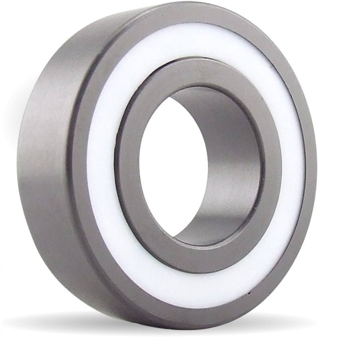Single Row Ball Bearings - 4x16x5 mm - Ceramic Silicon Nitride - PTFE Cage - PTFE Seals
