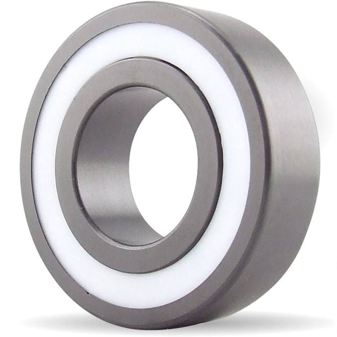 1115580 | CSN-6902-TTS-C3-TF-DRY (Pack of 10) --- Single Row Ball Bearings - 15x28x7 mm Unflanged - Ceramic Silicon Nitride - PTFE Cage - PTFE Seals Bearing