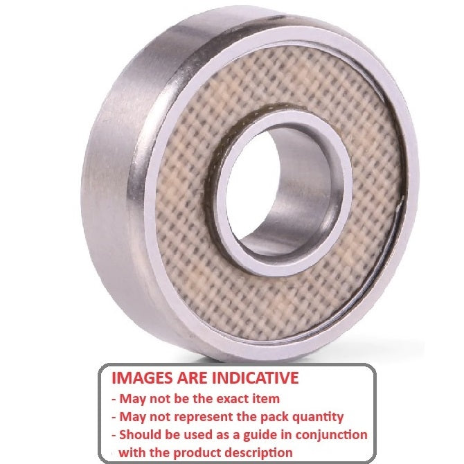 1052522 | R155A-TTS-ECO --- Single Row Ball Bearings - 3.969x7.938x3.175 mm - Chrome Steel SAE 52100