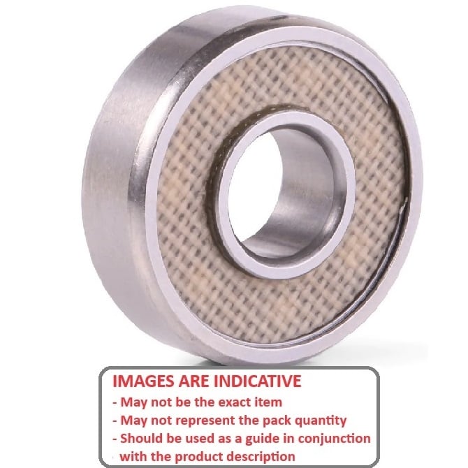 1054197 | S684A-TTS-MC3 (50 Pcs) --- Single Row Ball Bearings - 4x9x4 mm - Stainless Steel AISI 440C