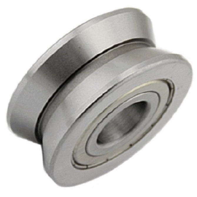 Grooved OD Bearings - 4x13x6 mm - Stainless Steel AISI 440C