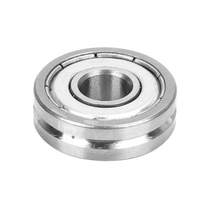 1053023 | V624-ZZ-02-120-ECO --- Grooved OD Bearings - 4x13x5 mm Vee Groove - Chrome Steel Bearing