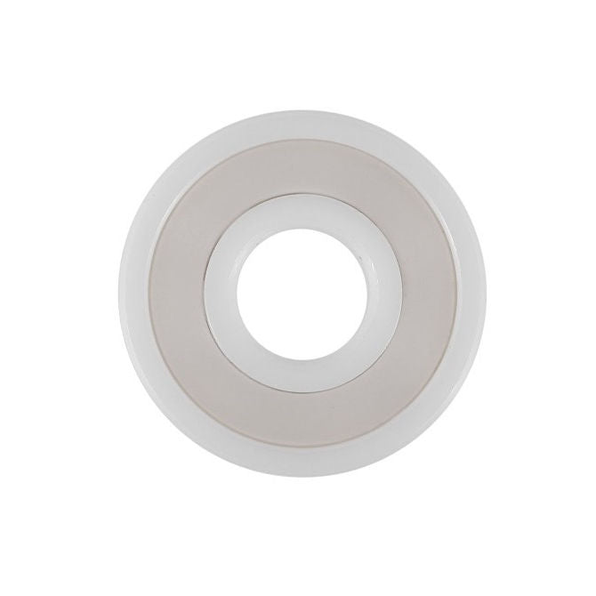 1086184 | CZR-R6A-TTS-MC34-TF-SRL --- Single Row Ball Bearings - 9.525x22.225x7.142 mm Unflanged - Ceramic Zirconia - PTFE Cage - PTFE Seals Bearing