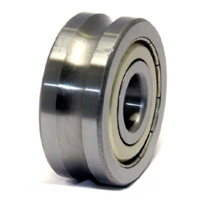 1045129 | U623-ZZ-09-ECO (2 Pcs) --- Grooved OD Bearings - 3x10x4 mm U Groove - Chrome Steel Bearing