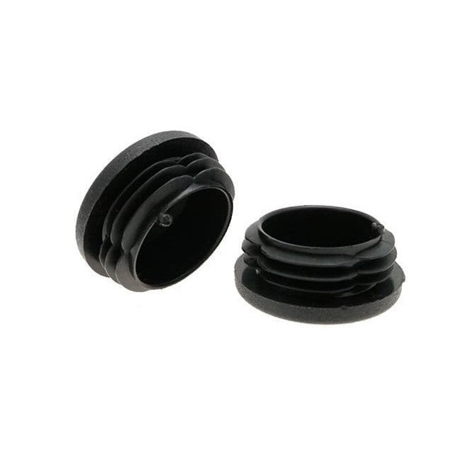 Round Bungs - 13.4 mm Black - 5/8 inch OD 16/18 Gauge Tube