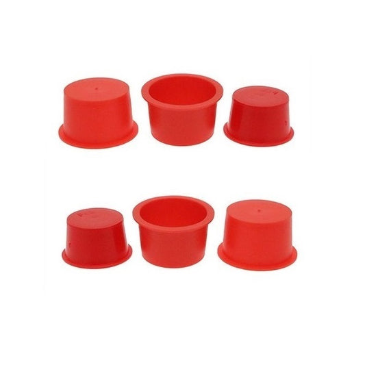 Bungs and Caps - 14.94x12.39 mm - Red