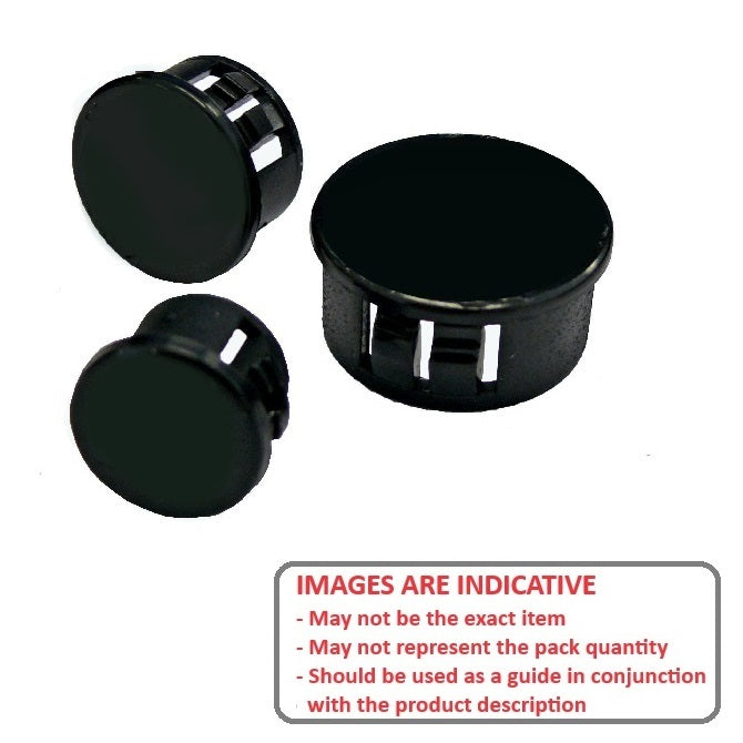 1084310 | SNB-095-120-C (10 Pcs) --- Snap Bushings - 9.5x12 - - Closed - Plastic Bushing