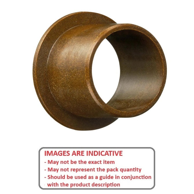 1107405 | BF0150-0170-0110-PZ (10 Pcs) --- Flanged Bushes - 15x17x11 mm Plastic - Iglidur Z Bush