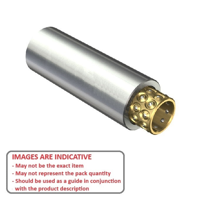 1090768 | STSI104315A --- Stroke Rotary Bushings - 10x18x43 mm Miniature - Carbon Steel Bushing