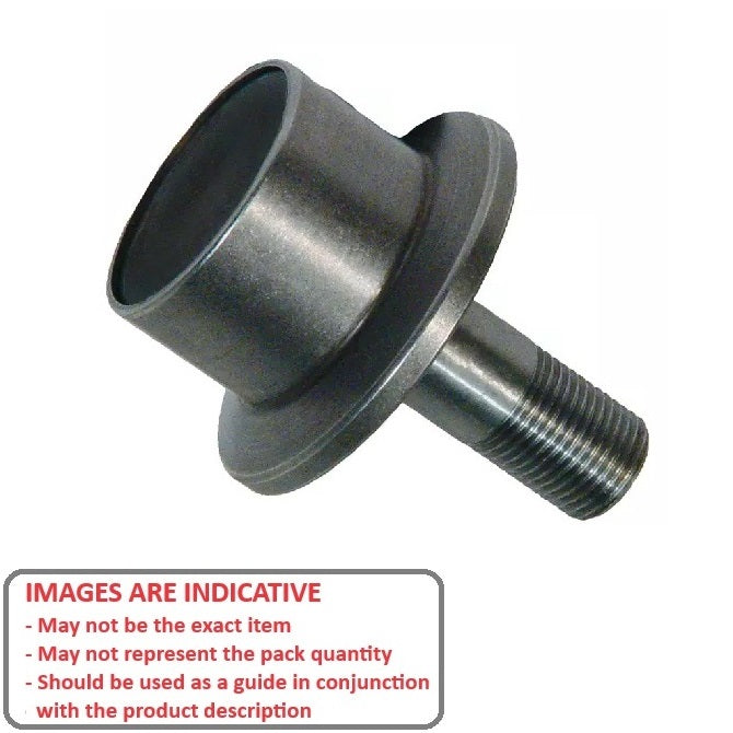 1169026 | CCF280RS --- Flanged Stud Cam Followers - 63.5x100.025 mm - 1.1/4-12 UNF - Steel Cam Follower