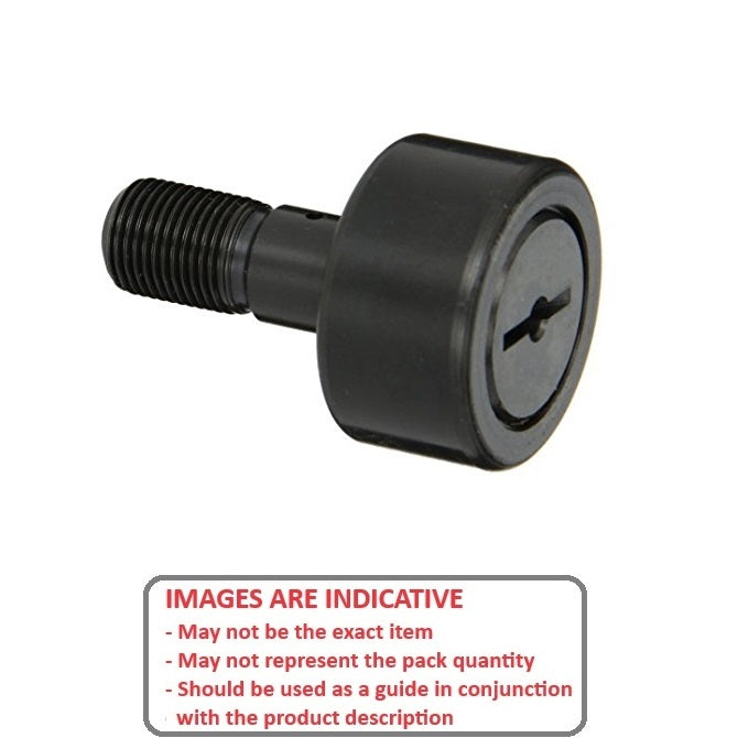 1134103 | CCF825RS --- Needle Roller Cam Followers - 25.4x41.275 mm - 7/16-20 UNF Crowned - Chrome Plated Steel Cam Follower