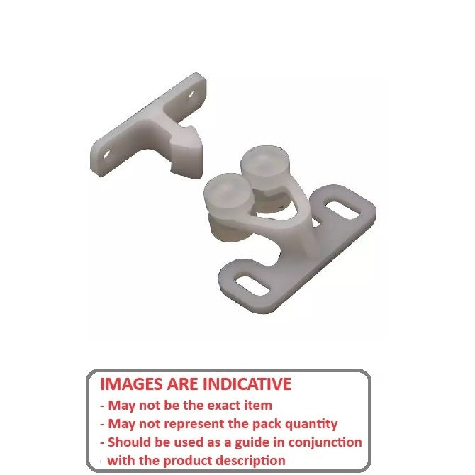 1226166 | SUG-501RS --- Rotary Catches - Colour White 31.35x14 mm