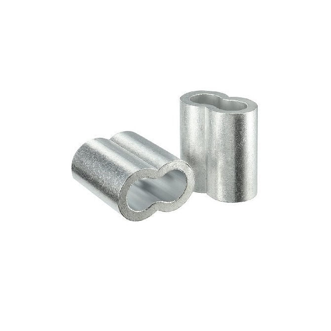 1056032 | LS-0476 (500 Pcs) --- Loop Sleeves Cable Attachments - 4.76 - mm - - - Zinc Plated Copper Attachment